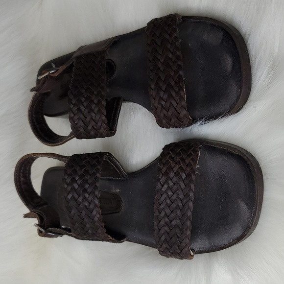 Enzo Angiolini Weaved Leather Strap Sandal - Picture 3 of 15